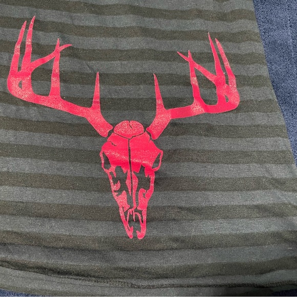 New! M/L Black Sporty Girl Deer Hunting Cover Up Dress - Picture 2 of 4